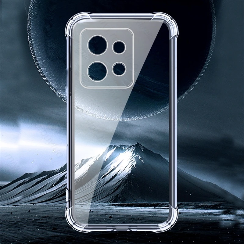 Edge50Neo Case Slim Clear Shockproof TPU Soft Cover for Motorola Edge 50 Neo 5G Anti-Knock Camera Protect Fundas Edge50Neo 50Neo