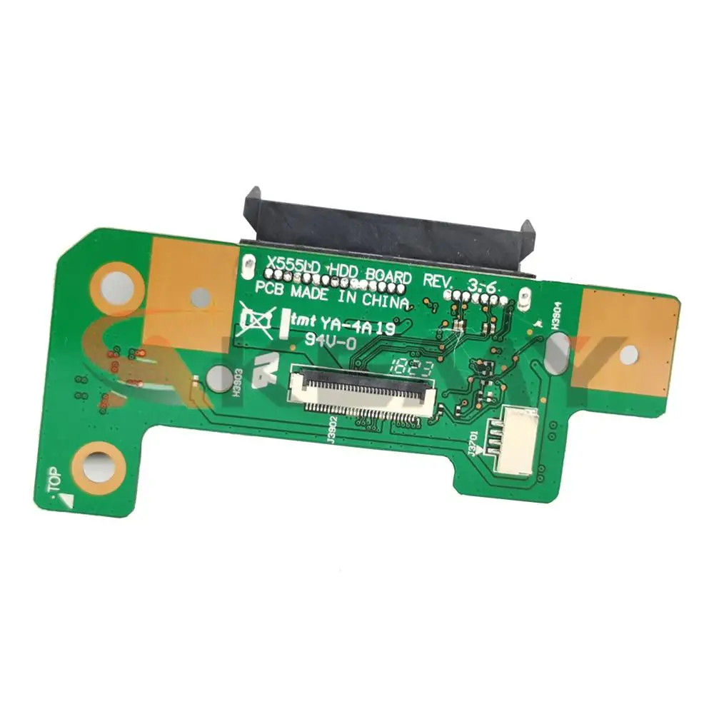 X555LD Rev 3.3 3.6 Hdd Hard Disk Drive Board Voor Asus X555L X555LD Laptop Hdd Board Versie Rev 3.1 3.0 100% Getest