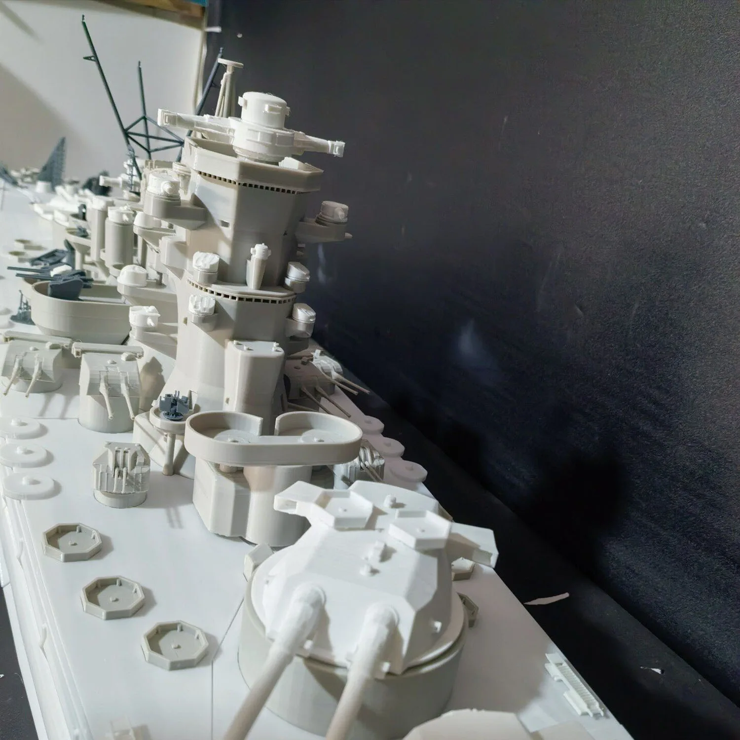 1/200 RC Ship 149cm Satsuma Battleship Remote Control Boat Highly Detailed Remote Control Boat Model Kit  Ship Toy Warship Model