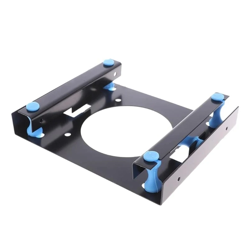 3,5 inch tot 5,25 inch interne harde schijf montagebeugel met schroeven rubberen standaard en kussen voor schokreductie 96BA