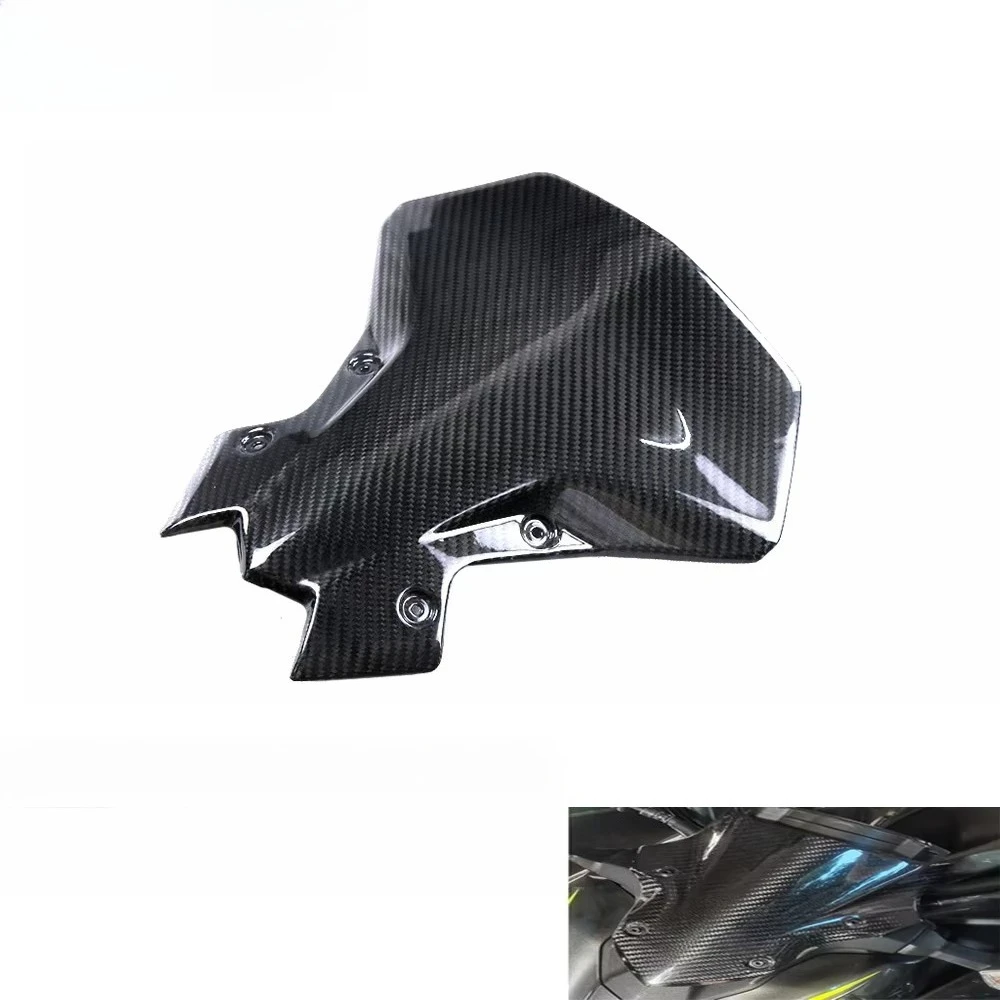 Acessórios para Motocicleta Z900 2020-2024 2023, Parabrisa Frontal em Carbono Seco 3k