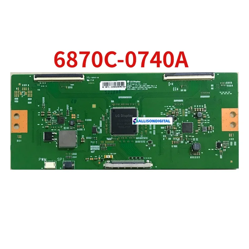 New for LG 6870C-0740A Tcon TV Board V17 65 UHD HDR 4K