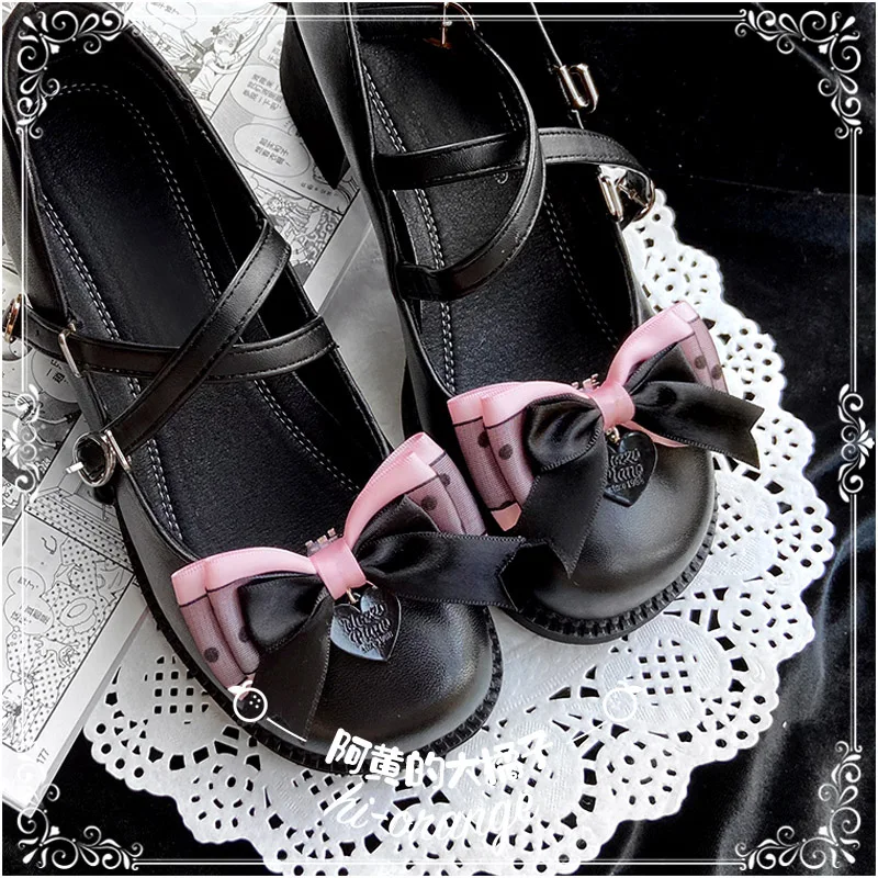 Fibbia per scarpe fai-da-te originale Lolita Clip per scarpe con fiocco ornamento per scarpe Lolita Barrettes