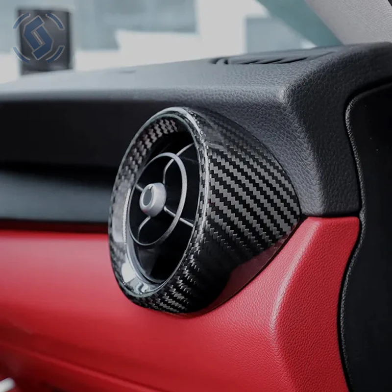 3K 6K 12K Dry Carbon Fiber Car Interior Parts, Custom Central Control and Seat Components with Glossy Matte Light Finish for Aut view 2