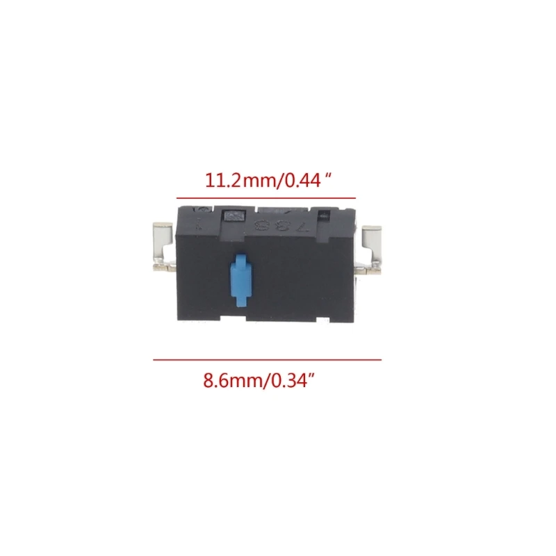 F3KE D2LS Chuột Chính Hãng Micro Chuột Microswitch Nhật Bản Trắng/Xanh Chấm 2 Chiếc