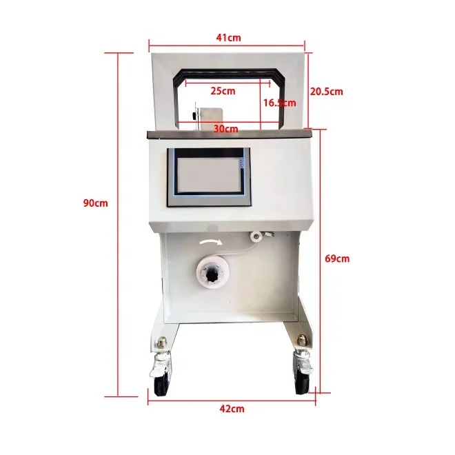 Full Automatic Money Cash Carton Box Bundling Strapping Knot Tying Strapping Machine for Sweets Box