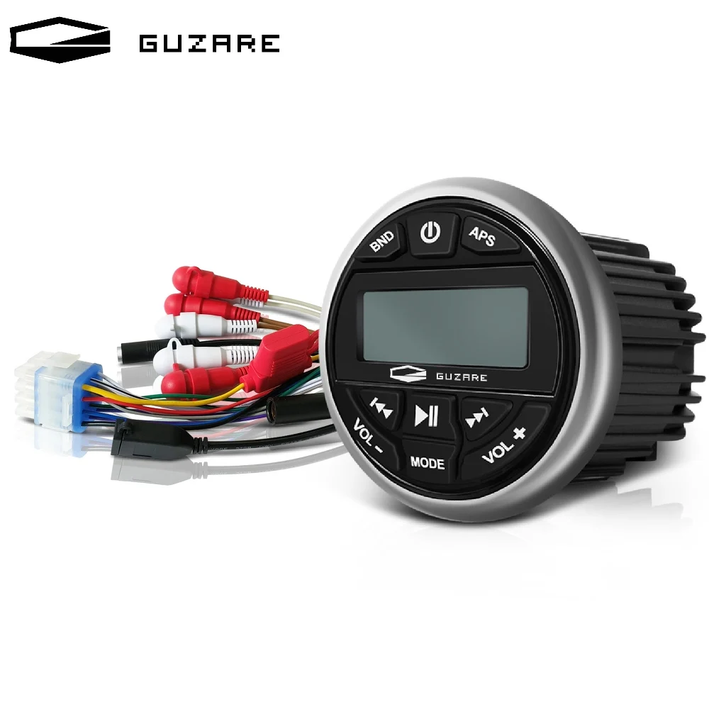 GUZARE MARINE Stereo Radio Boat Waterproof Bluetooth Audio Player