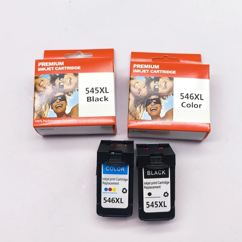 خرطوشة حبر متوافقة PG545 545XL 546XL لاستبدال Canon 545 CL546 للطابعة Pixma MG3051 MG3052 MG3053 MX490