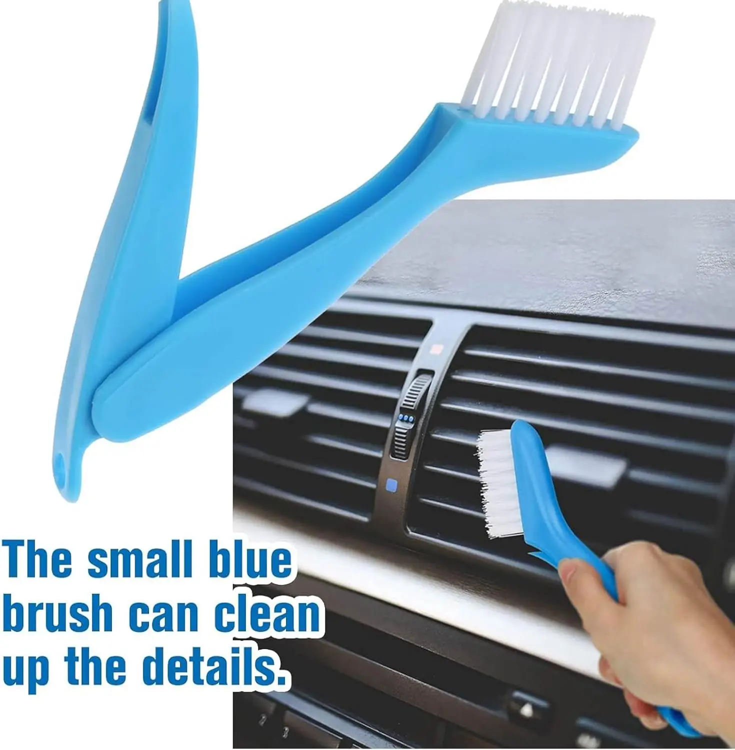 Klimaanlage Kondensator Fin Kamm Reiniger 2 Stücke, Klimaanlage Fin Reiniger Pinsel, Geräte Spule Schneebesen Sauber Pinsel Edelstahl