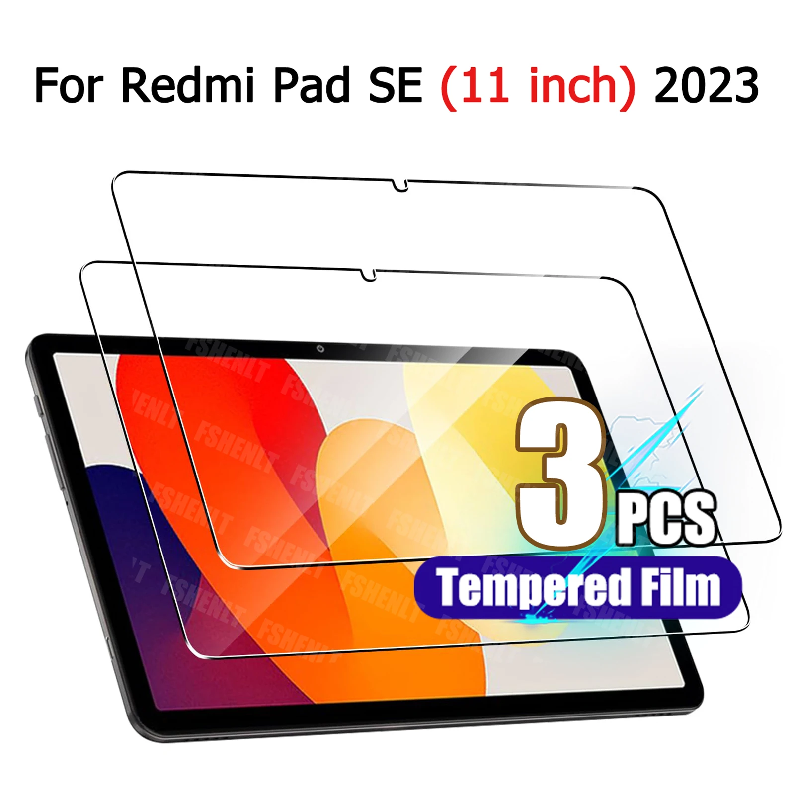 

Защита экрана для Xiaomi Redmi Pad SE, 11 дюймов, 2023 HD, прозрачная, с защитой от царапин, закаленная пленка для планшета Redmi Pad SE 11 дюймов