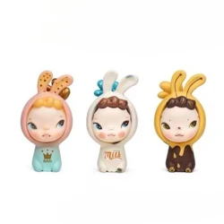 Sooya Solo Mini Ban Figure Doll Collection Ban Rabbit Boo Bunny Emo Designer Toys Art Decoration
