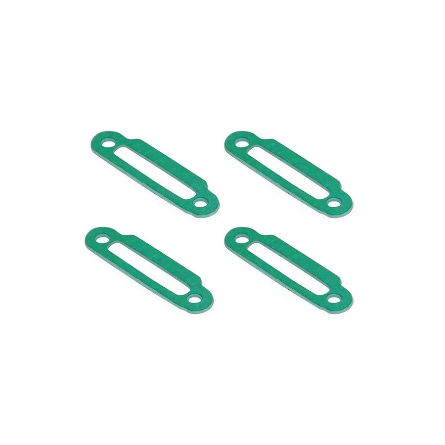 4pcs HSP 02031 Exhaust Manifold Gasket For 02060 VX18 1/10 RC Nitro Car Truck  Engine Gasket Parts