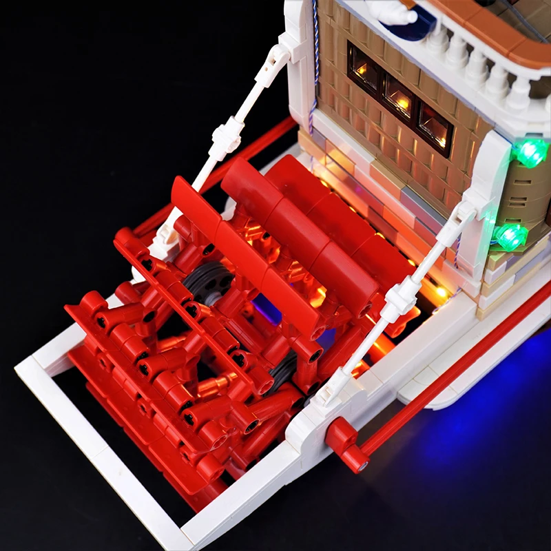 Kit de luz LED DIY Premium de ajuste personalizado para Lego 21356 (solo luz LED, sin modelo de bloques) Resalte sus construcciones favoritas