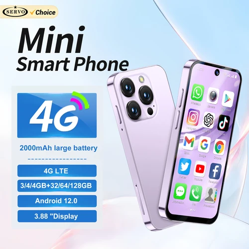 Servo 19Pro 4G Lte Mini Smartphone Tarjetas Sim Duales