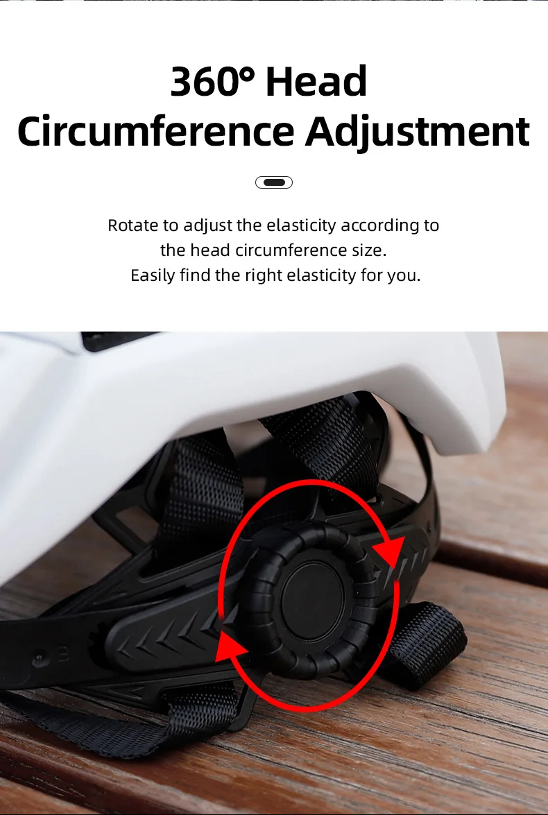 GUB Fahrradhelm Ultraleicht Integral Geformter MTB Rennrad-Helm für Männer und Frauen Atmungsaktiver Reit-Sporthelm – Detail 11