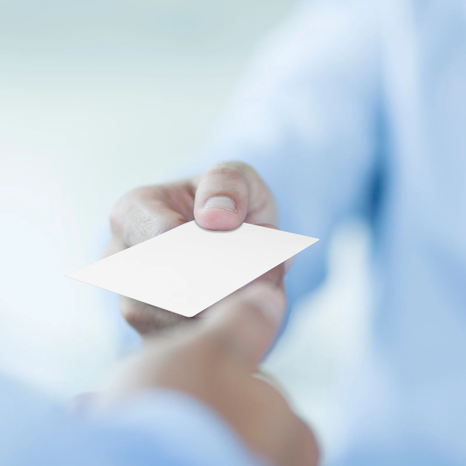 

10pcs Heat Transfer Business Blanks Dual Side Sublimation Printable Plastic Name Cards Faderesistant Flexible Blank Cards For