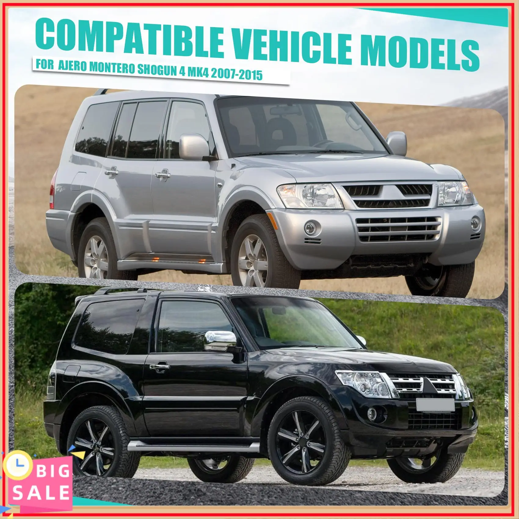

Exclusive Car Instrument Panel Air Outlet For Mitsubishi Pajero Montero Shogun 4 MK4 2007-2015 Middle Left 8030A368XA