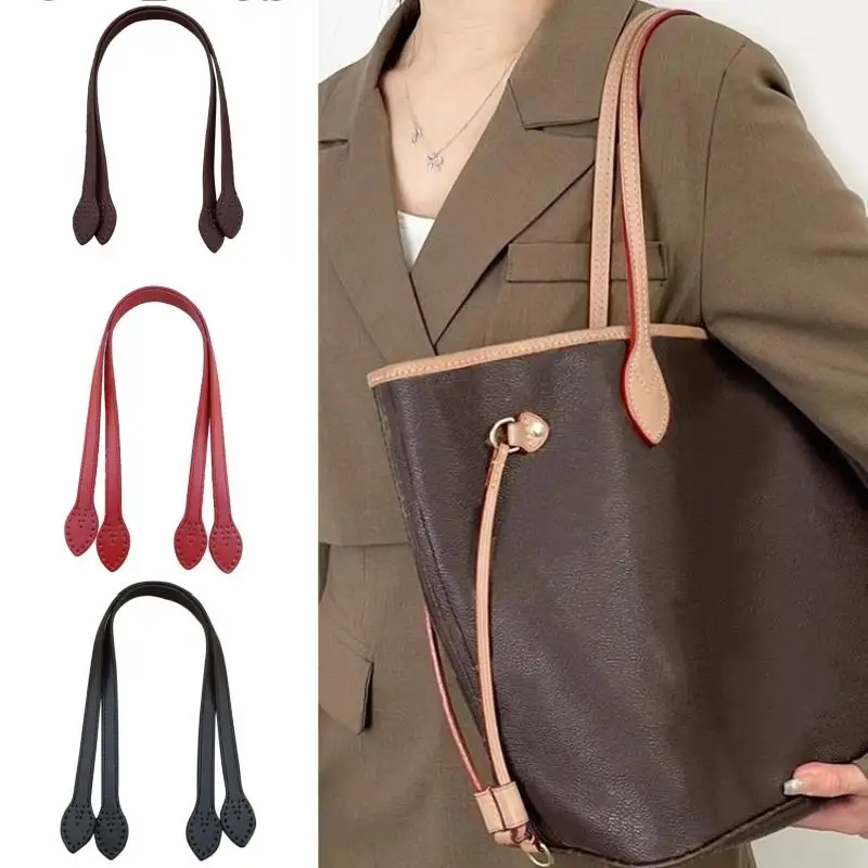 

PU Leather Handbag Handle Shoulder Bag Strap Detachable DIY Bag Belts Making Replacement Handbag Belt Versatile Accessories