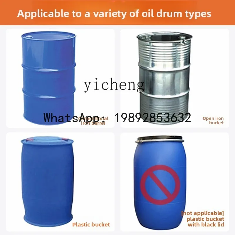 Hydraulic Oil Drum Transporter Plastic Steel Drum Lifting Transfer Forklift