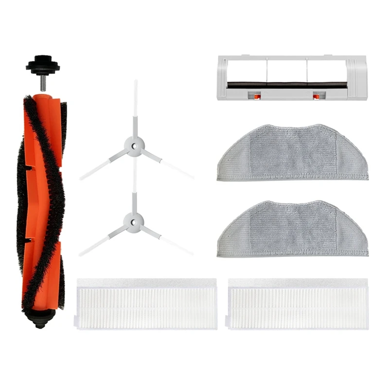 Kit de pièces de rechange pour aspirateur robot Xiaomi, brosse latérale principale, couvercle de filtre, vadrouille, gril, chiffon, essentiel, ata jia G1, MJSTG1