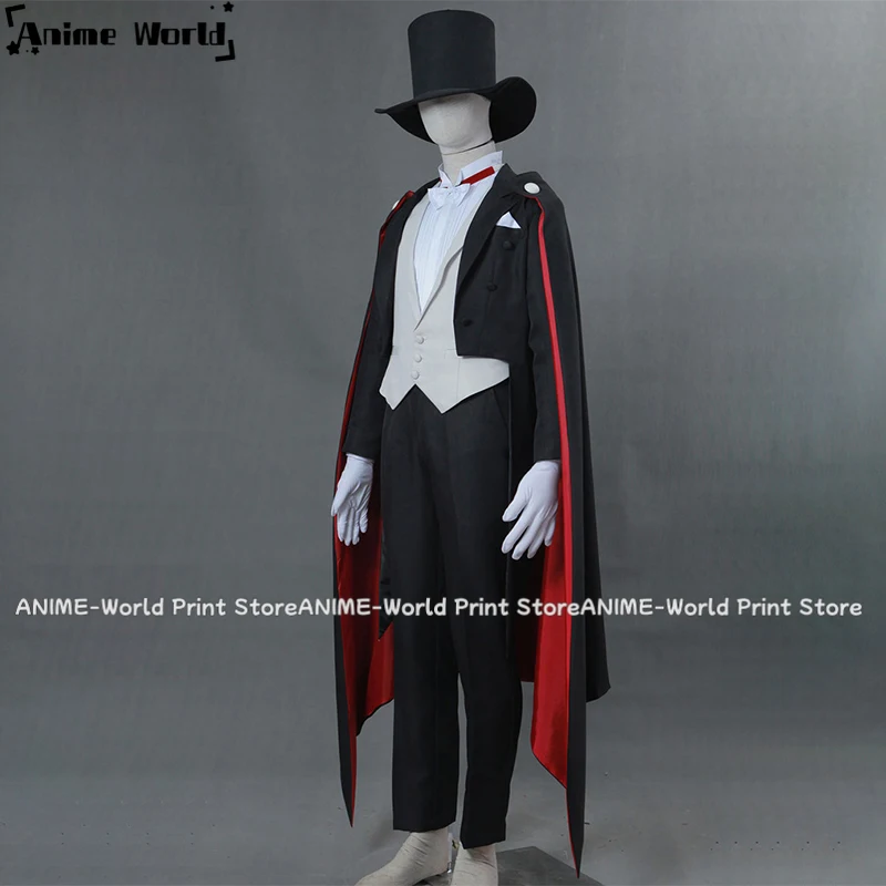 《Custom Size》Tuxedo Mask Mamoru Chiba Anime Cosplay Costume For Adult Men Women Halloween Full Outfits Custom Made