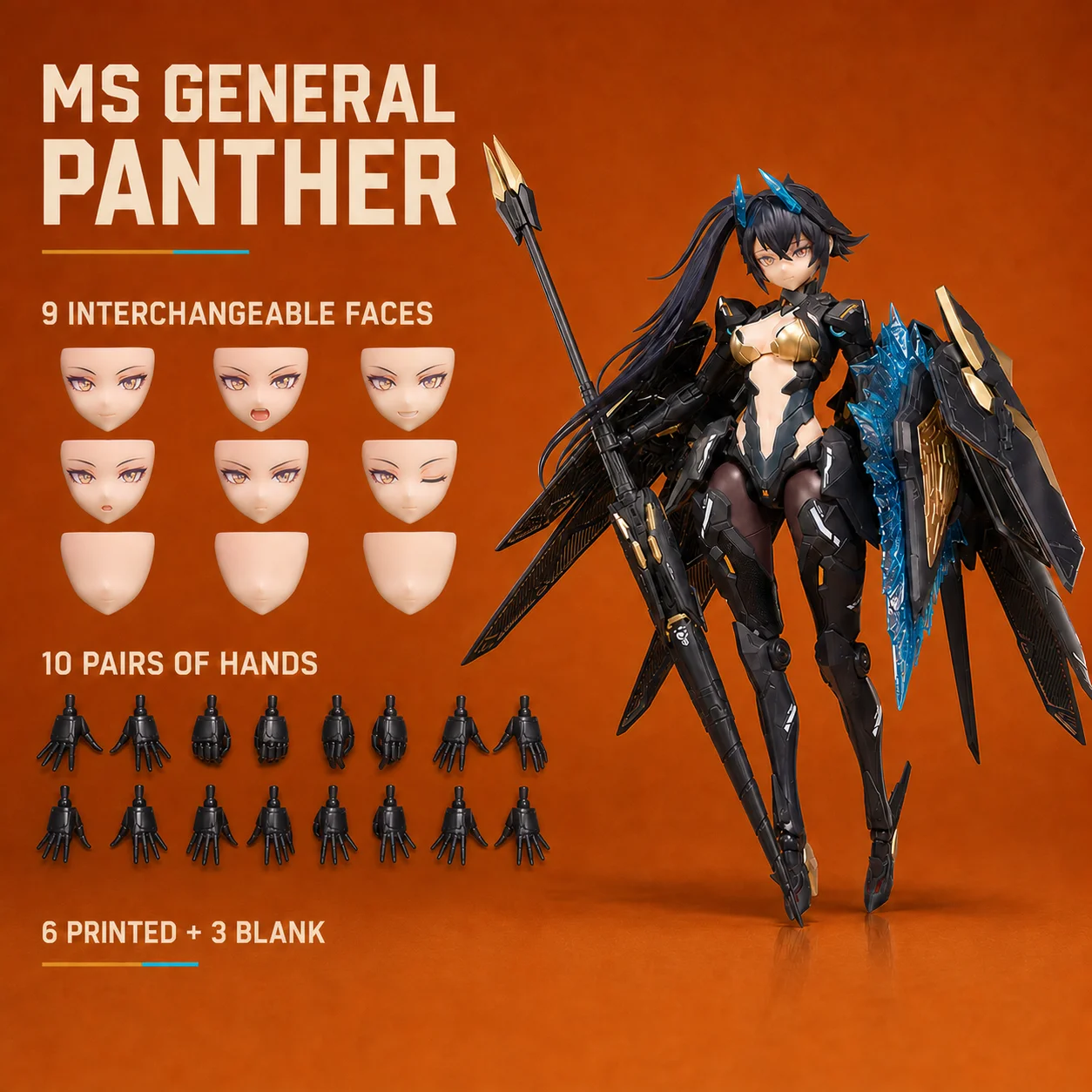 MS GENERAL Mecha Break Panther – Model Kit Ms General recenzja i cena