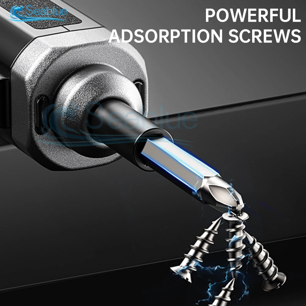 Mini Wireless Electric Screwdriver Rechargeable 1500mah Power Drill Bit Multifunctional Disassembly Torque Repair Tool