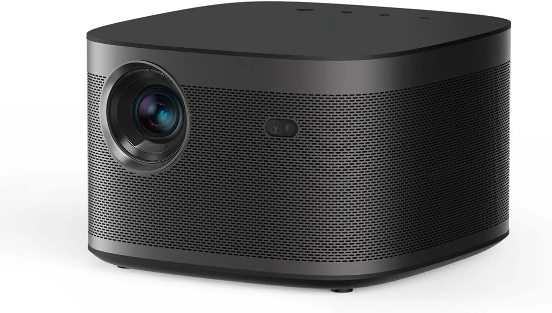 

Android TV 10.0 Movie Projector with Integrated Harman Kardon Speakers, Auto Keystone Screen Adaption Home Theater Projector