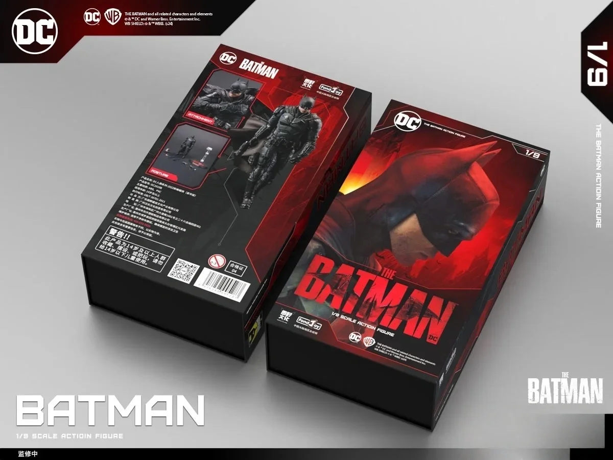 جديد Fondjoy تيار مستمر الشكل سلسلة 2022 جديد باتمان نموذج ديلوكس الطبعة 1/9 مقياس عمل أرقام جمع الحلي الصبي هدايا عيد الميلاد