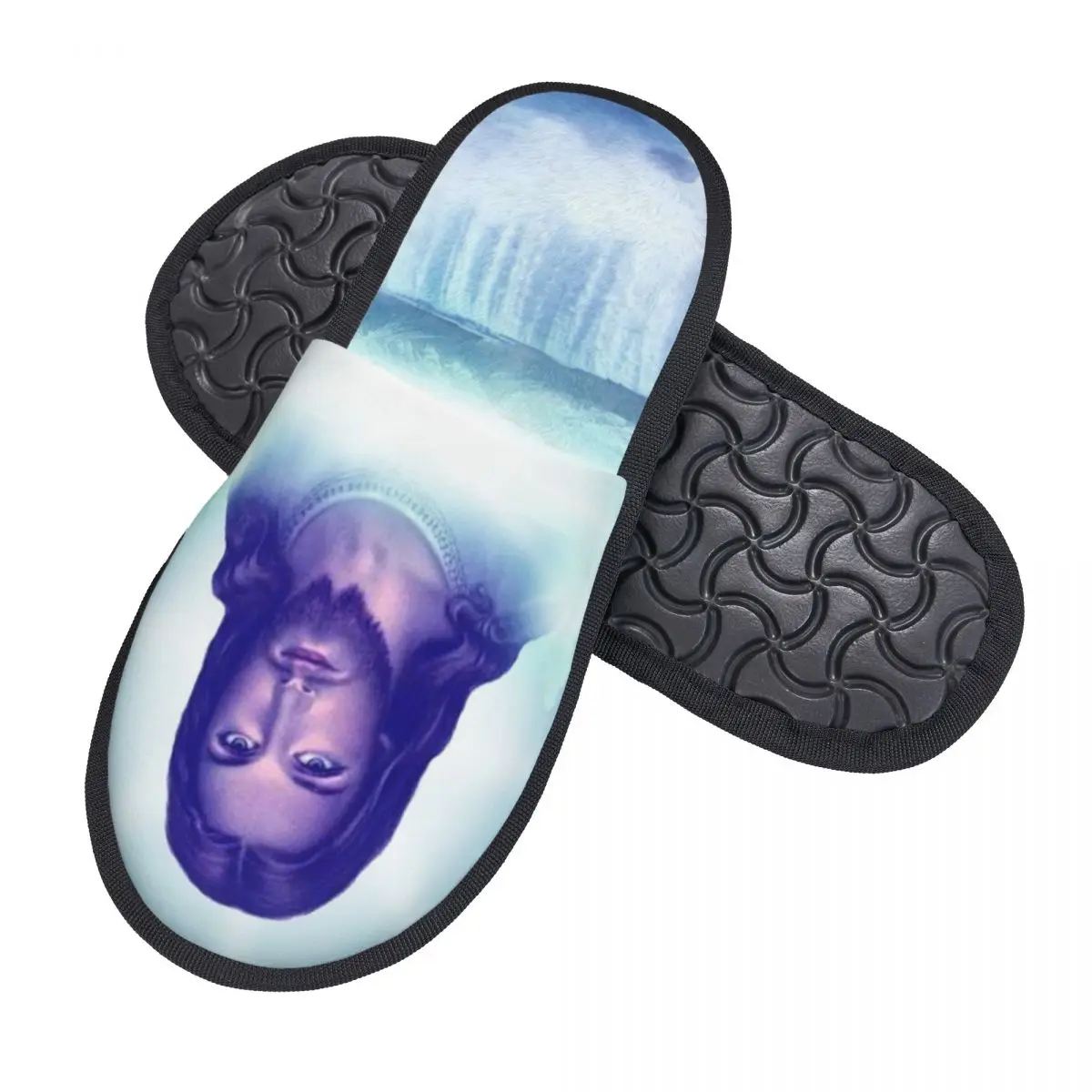 Custom Savior Jesus Christ Soft Memory Foam House Slippers Women Christian God Cozy Warm Anti-Skid Slipper