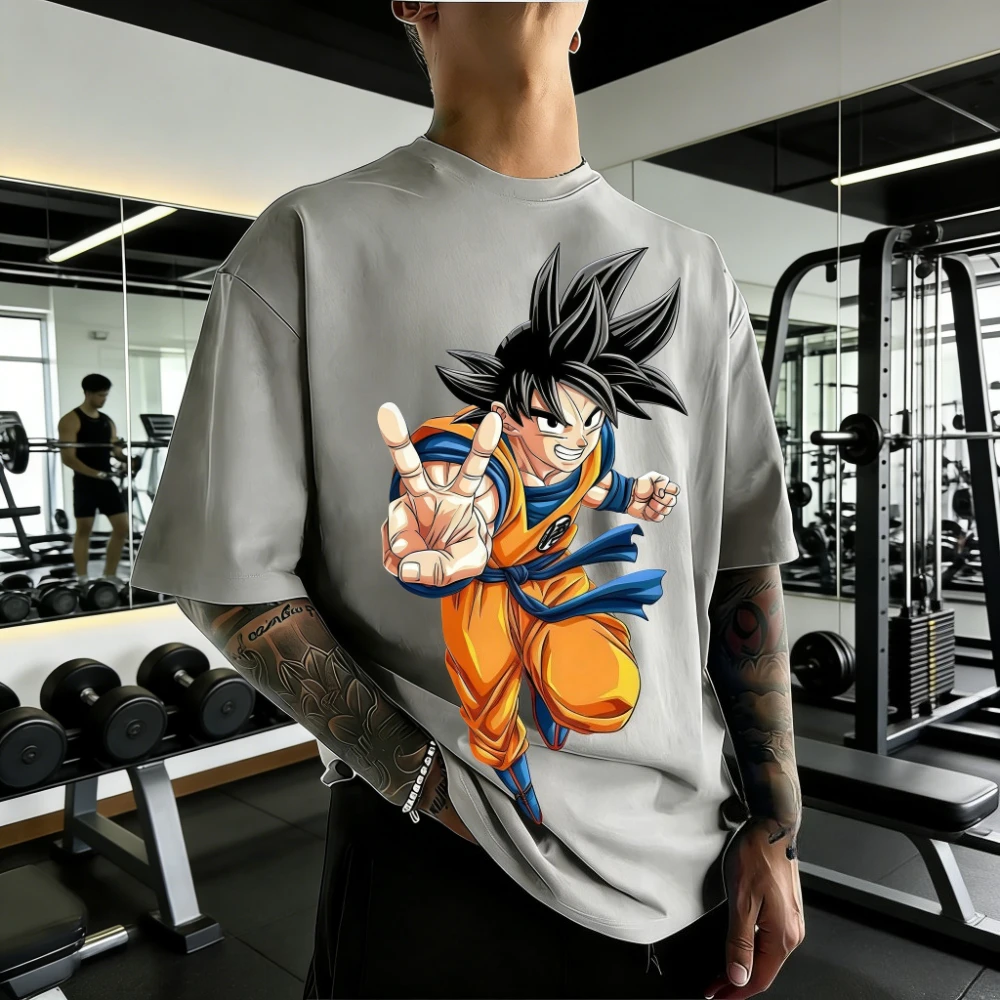 2026 Sommer Bestseller Dragon Ball Anime Muster Familien-Eltern-Kind T-Shirts Hochwertige Casual Tops Harajuku Streetwear Tees