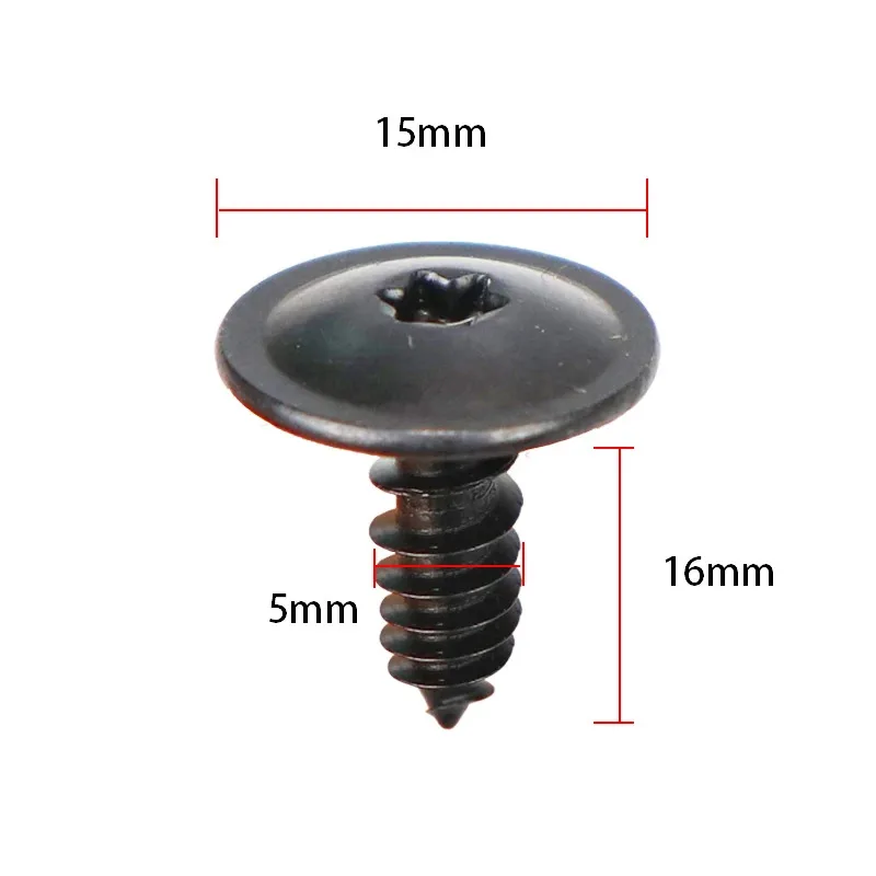 20pc Car Engine Under Cover Splash Guard Clip Self-tapping Screw Clips N90974701 For VW Volkswagen Golf Passat Tiguan Audi A3 A4