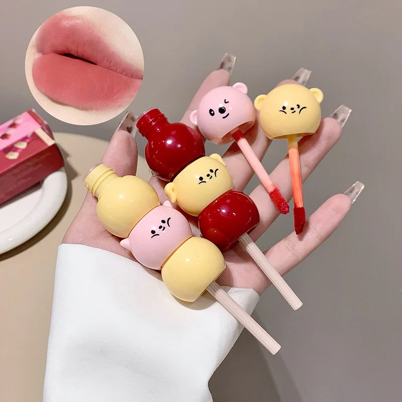 معجون شفاه القرع الحلو من Gege Bear، أبيض غير لامع، لون طبيعي، مطابقة البشرة الصفراء أكثر مثالية، تدوم