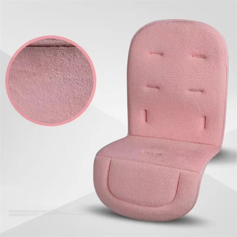 Thickened Soft Baby Stroller Cushion Simple Home Children's Dining Chair Cushion Boys and Girls Universal Handcart Seat Cushion