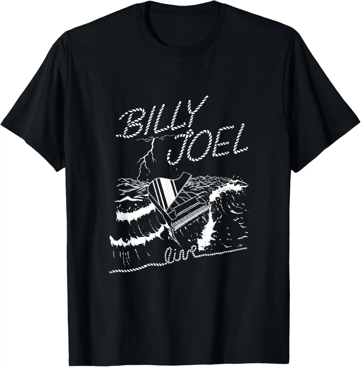 Billy Joel - Storm Piano T-Shirt