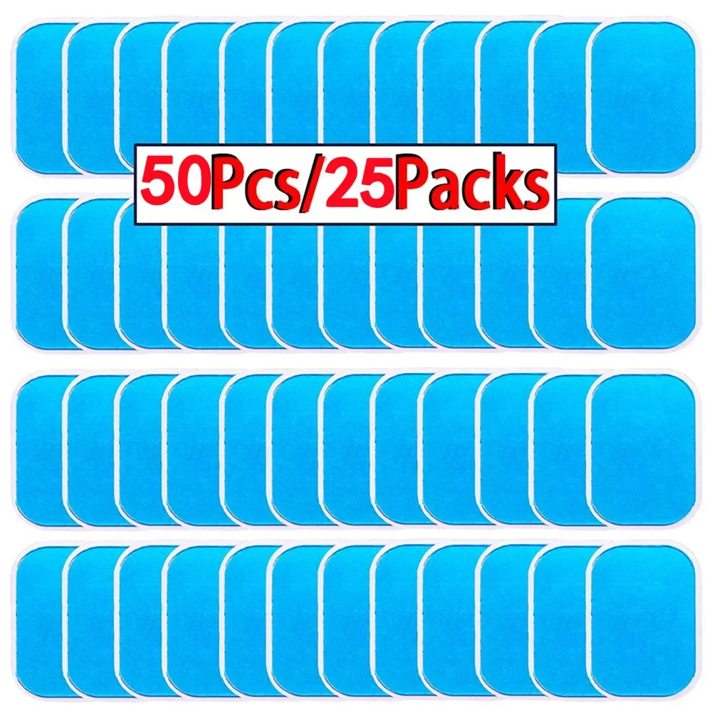 10/30-50/100 Pcs Gel Pads For EMS Abdominal Trainer Muscle Stimulator Exerciser Slimming Machine Accessories