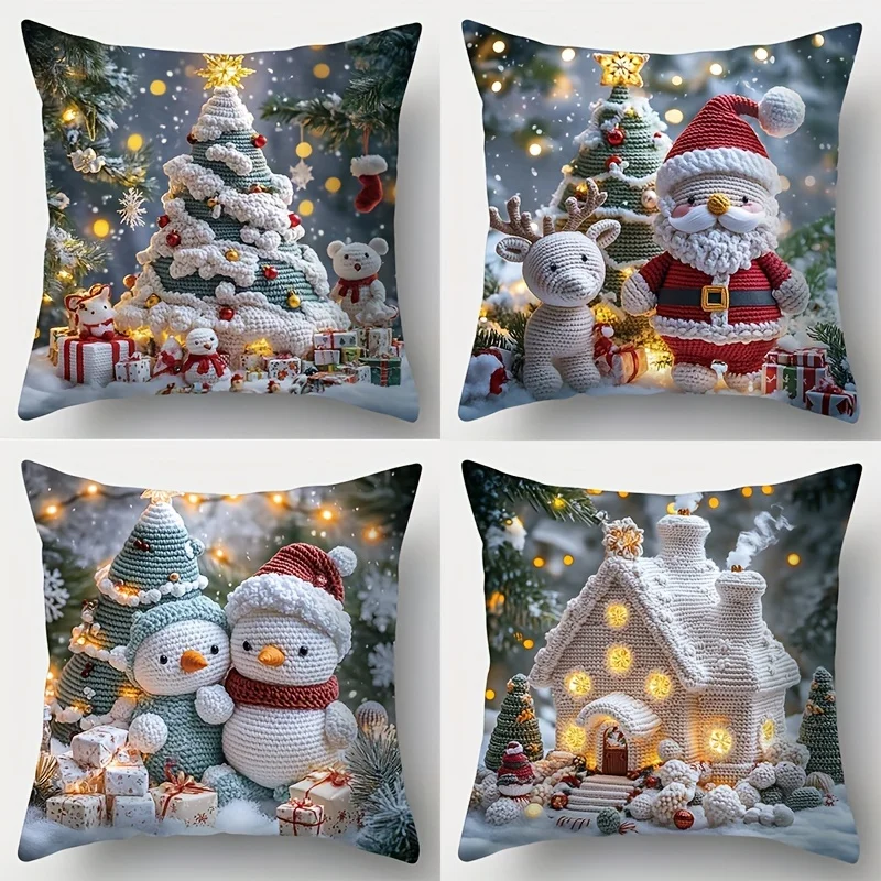 4 Fundas De Almohad… - image