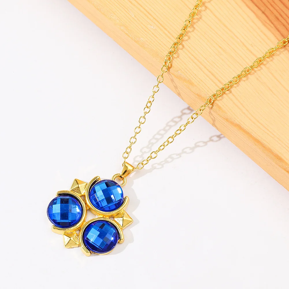 Tears of the Kingdom Anime Game Periphery Metallhalskette Modetrend Cosplay Schmuck Accessoires Geschenk für Frauen und Männer – Detail 1