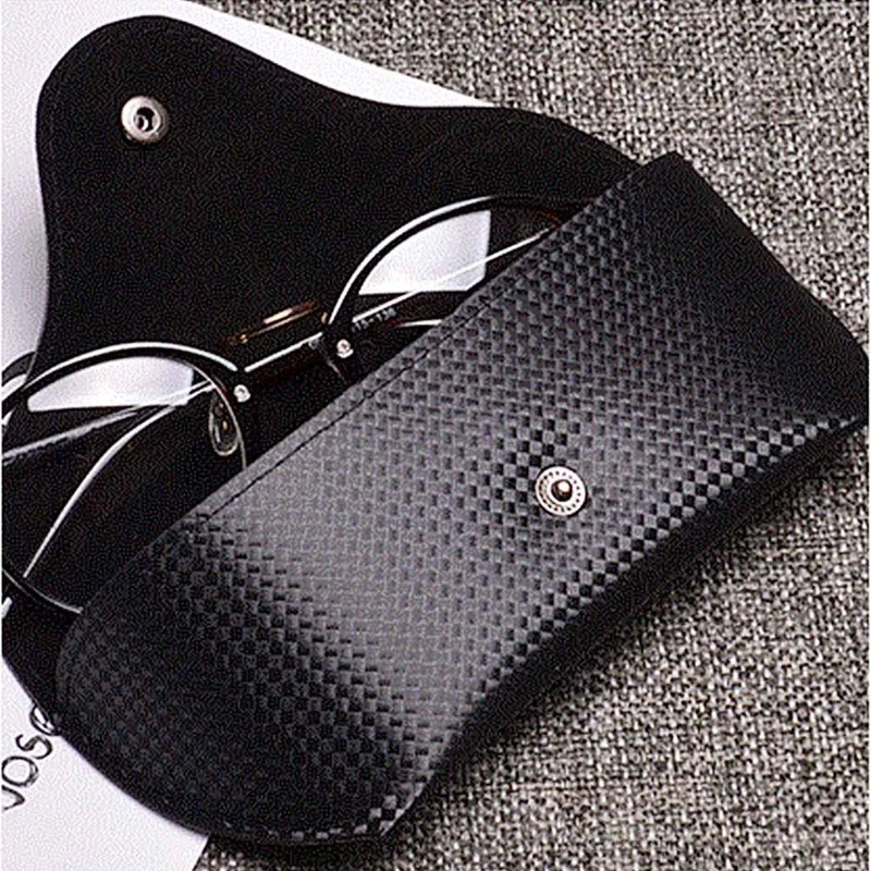 Glasses Case Women Leather Glasses Bag Fashion Portable Sunglasses Box Bag Accessories Eyeglasses Case Sunglasses Box