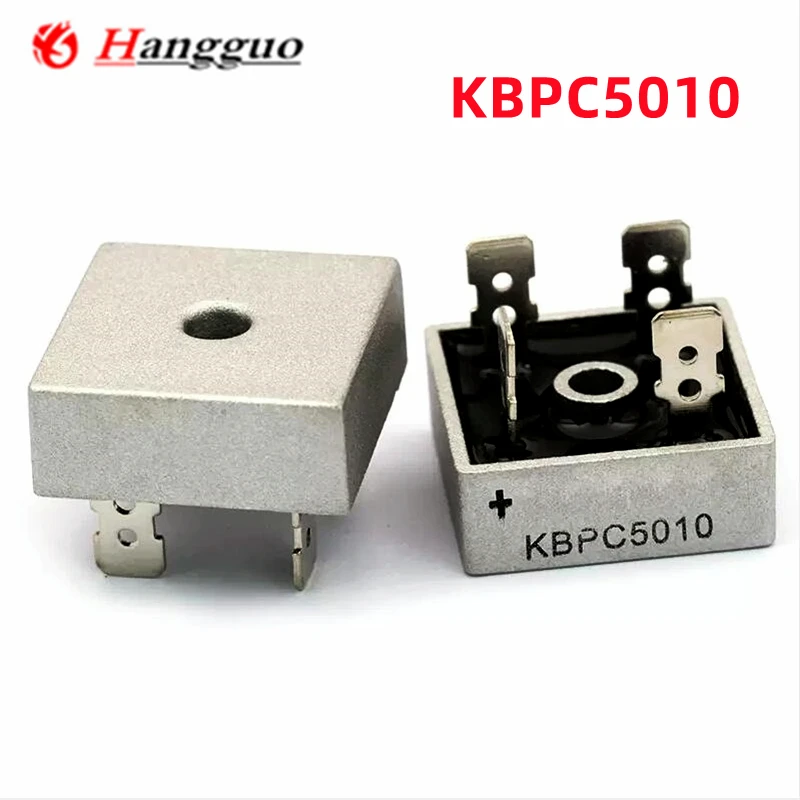 5Pcs Original KBPC5010 rectifier Bridge pier 50A 1000V 5010 KBPC3510 KBPC2510 KBPC1510