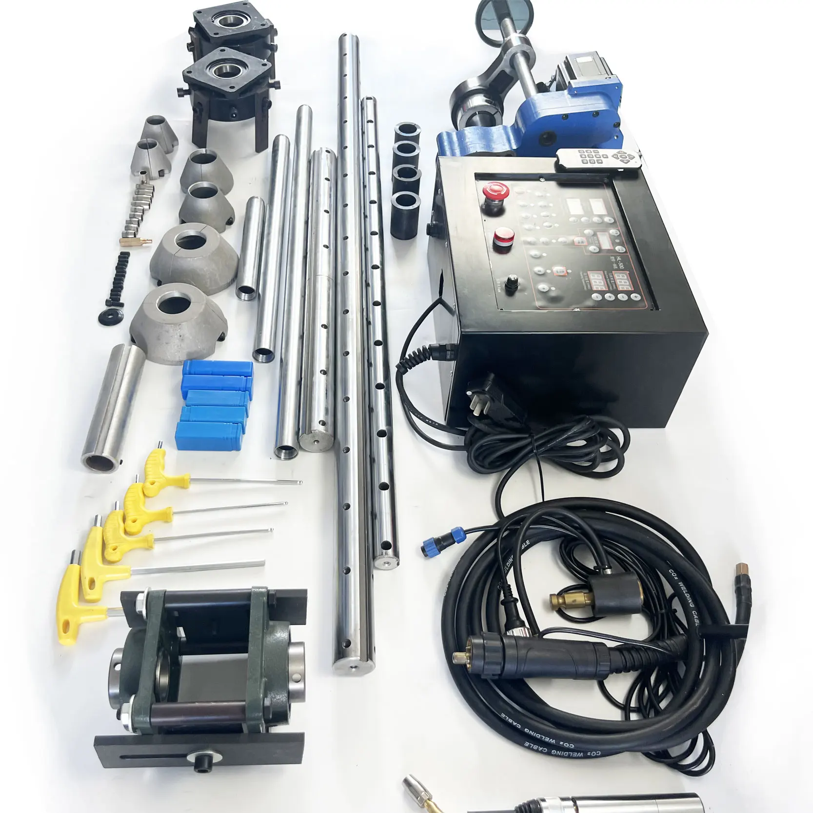 HL-500 New type Automatic Portable  2 In 1  Line Boring and Bore Welding Machine excavator Repair Tools