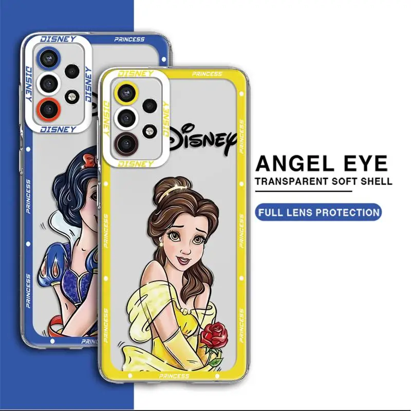 Disney Princess Art Etui na telefon Honor X9a 5G 90 Lite X8 4G X8a X7b X9b 5G X8b Przezroczysty silikonowy pokrowiec