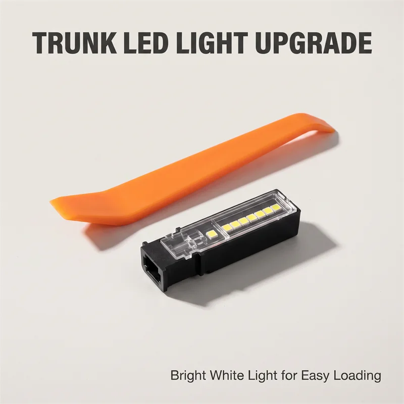 1 Stück LED-Kofferraumbeleuchtung für Toyota RAV4 2026 Weiße LED-Kofferraumleuchte Gepäckraumbeleuchtung Ersatz Auto-Zubehör – Detail 5