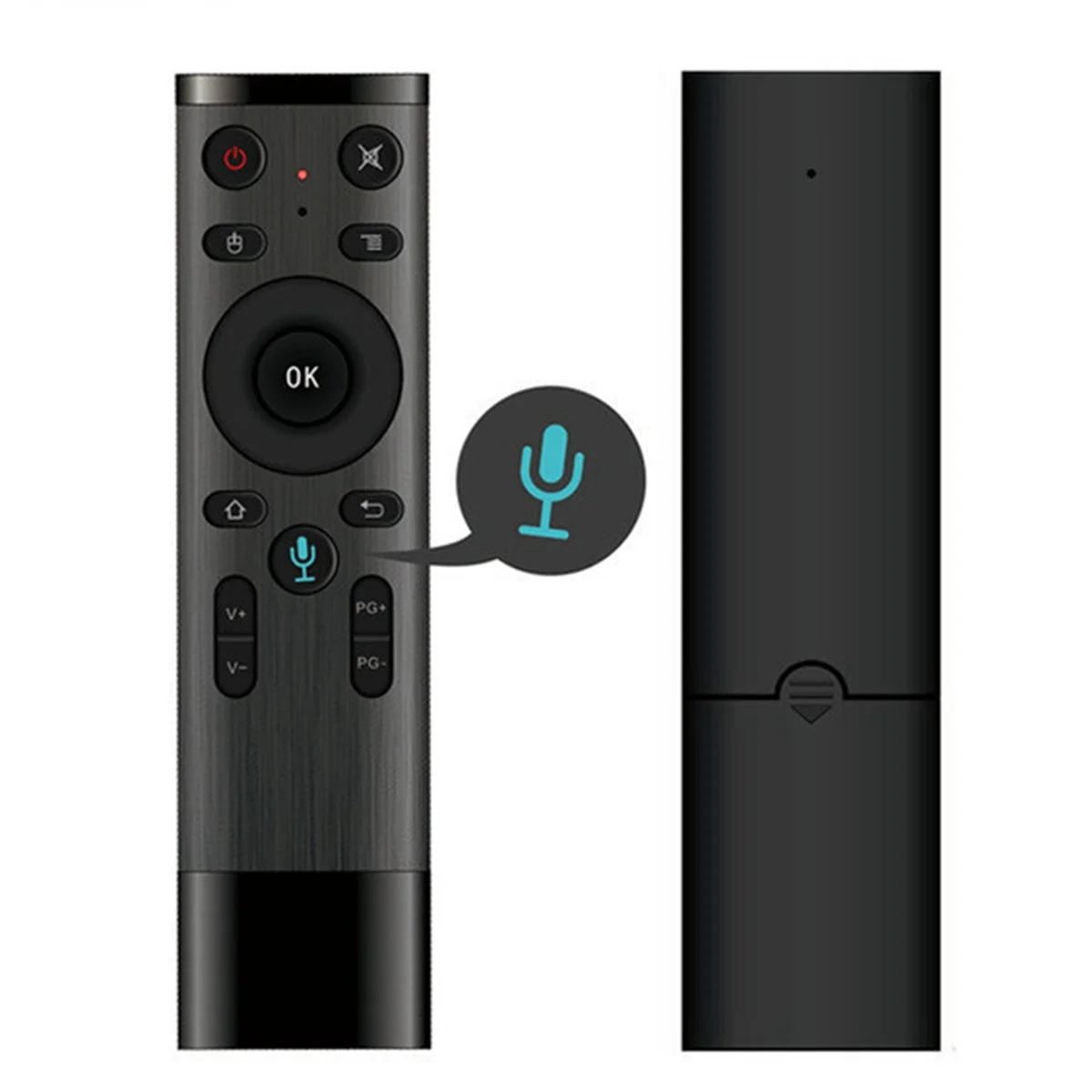 A52TQ5 Telecomando vocale a infrarossi Bluetooth Smart TV Box 2.4G Air Mouse Mini tastiera wireless