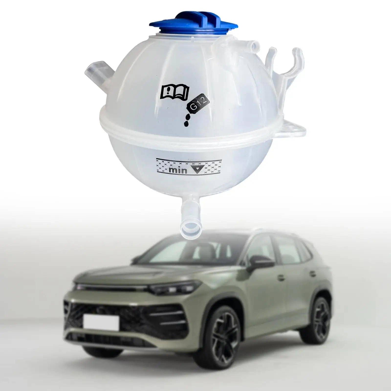 

Coolant Expansion Reservoir, 1K0121407A, Easy to Use Convenient Parts Wear Resistant Replace Overflow Tank