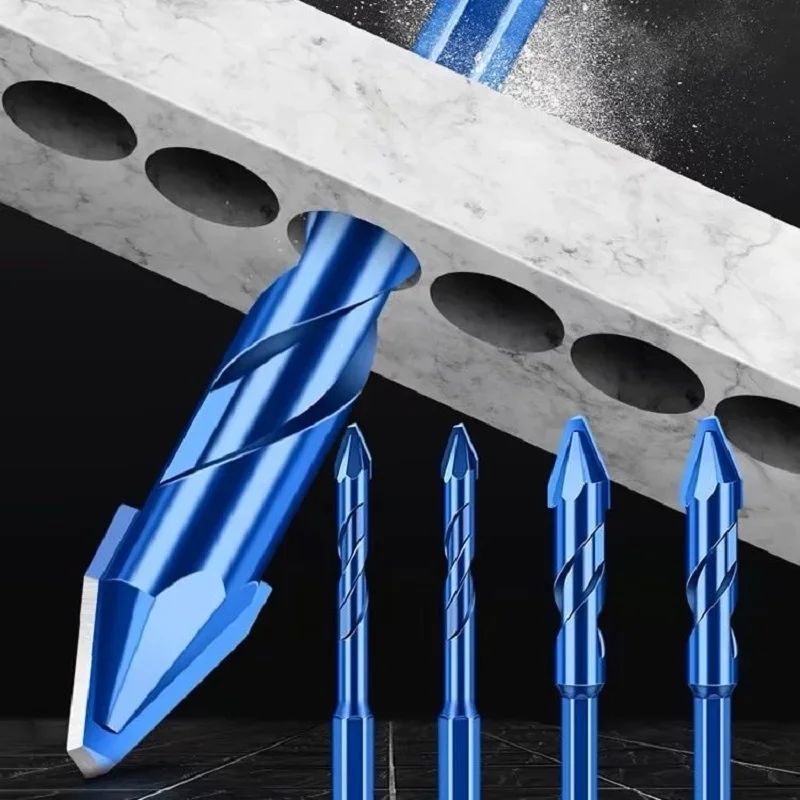 High Hardness Multi-functional hexagonal shank eccentric drill carbide triangular bit tungsten steel four-edged hole opener