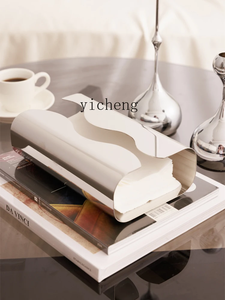 

LSL Light Luxury Modern Tissue Box Home High-End Creative Tissue Box Model Room Decoration Paper Box