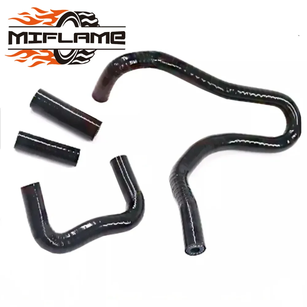 For Audi S3 8P VW Golf GTI MK5 2.0T Turbo Silicone Carbon Cannister Hoses Kit 4pcs