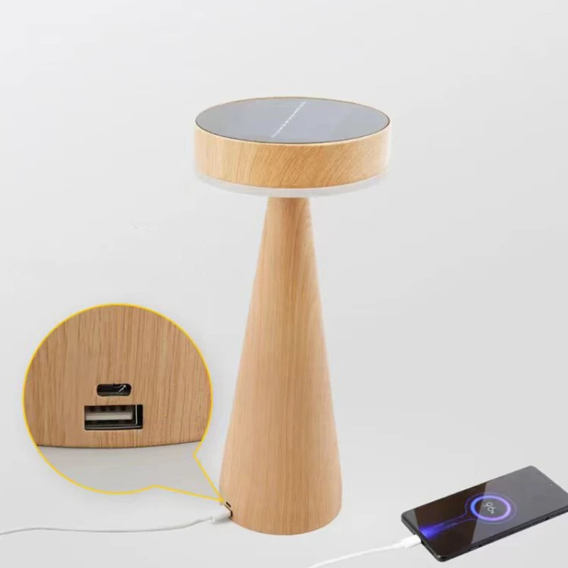 Multi-functional Reverse Charge Table Lamp  Solar Rechargeable Desk lamp