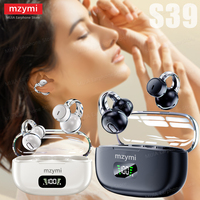 mzymi Wireless Earphone S39 Bluetooth5.4 Headphone ENC Noise Cancelling Stereo Sound Headset Sport Running Earbud For XIAOMI